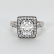 High Halo Engagement Ring - from £1995