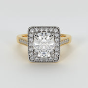 High Halo Engagement Ring - from £1995