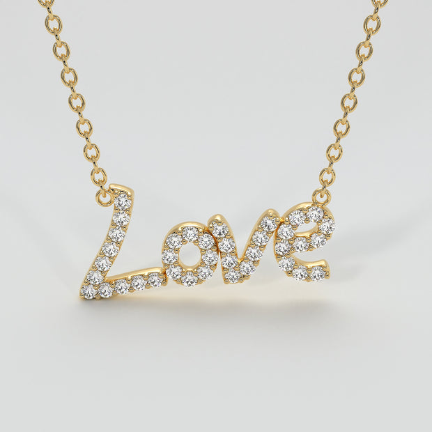 Diamond Love Necklace