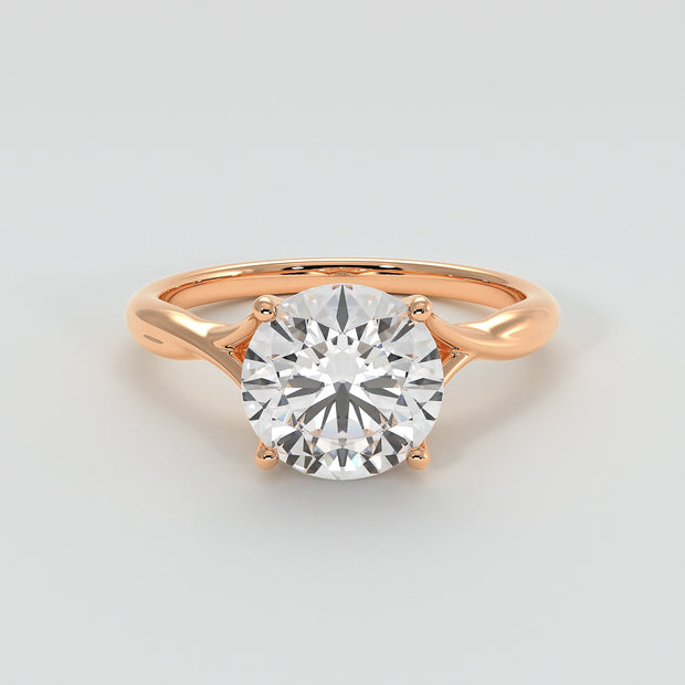 Hidden Infinity Knot Engagement Ring - from £1495