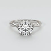 Hidden Infinity Knot Engagement Ring - from £1495
