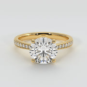 Open Setting Solitaire Engagement Ring - from £1795