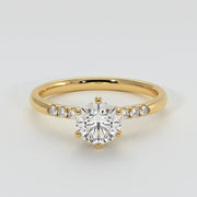 Six Claw Solitaire Engagement Ring - from £1495