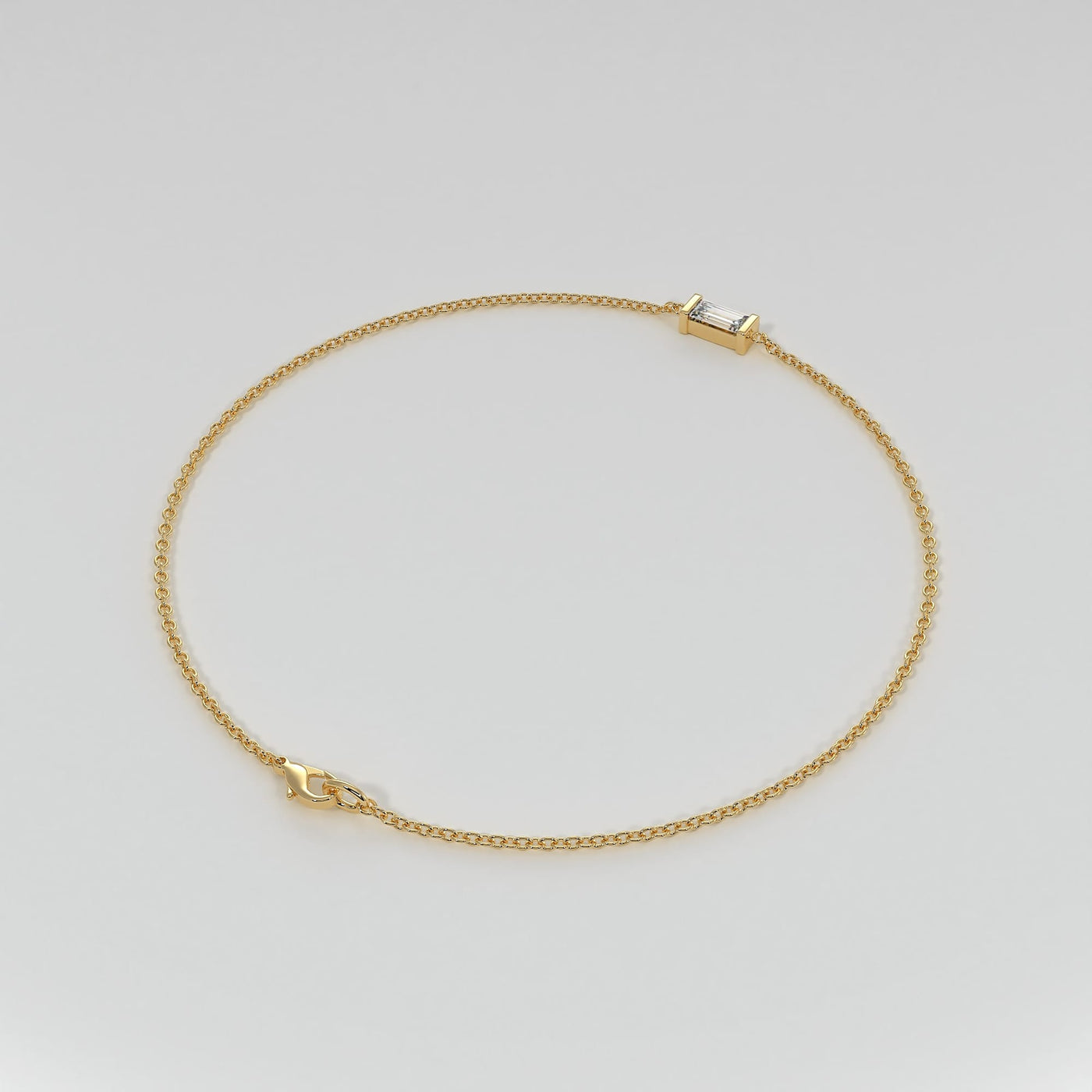 Diamond Bracelet In Yellow Gold Designed by FANCI Bespoke Fine Jewellery