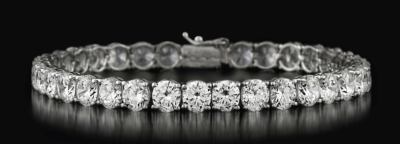 Diamond Tennis Bracelet Designed And Manufactured By FANCI Bespoke Fine Jewellery