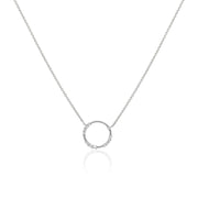 Morse Code Love Necklace - 18ct Gold