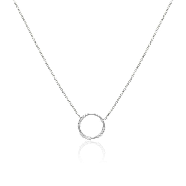 Morse Code Love Necklace - 18ct Gold