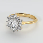 Petal Engagement Ring