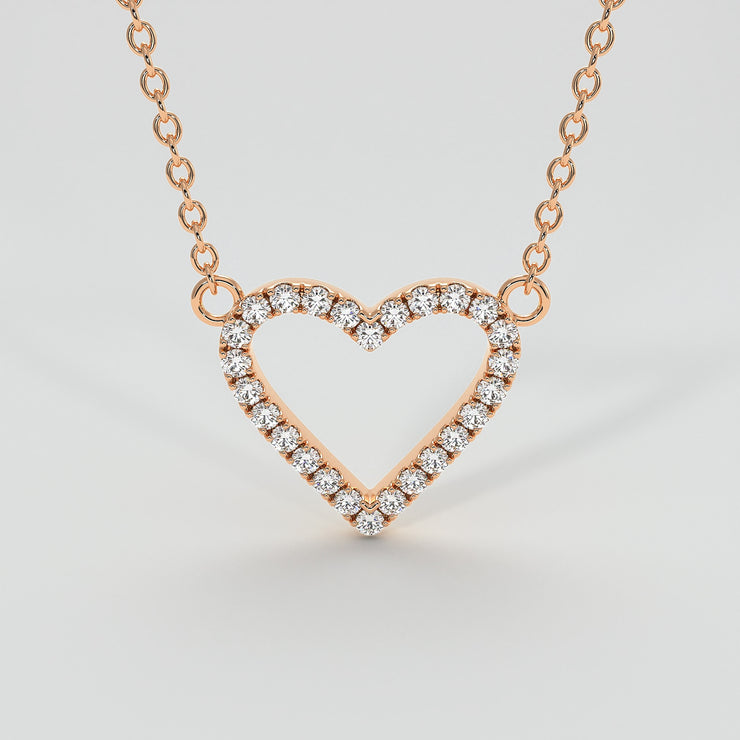 Diamond Heart Necklace