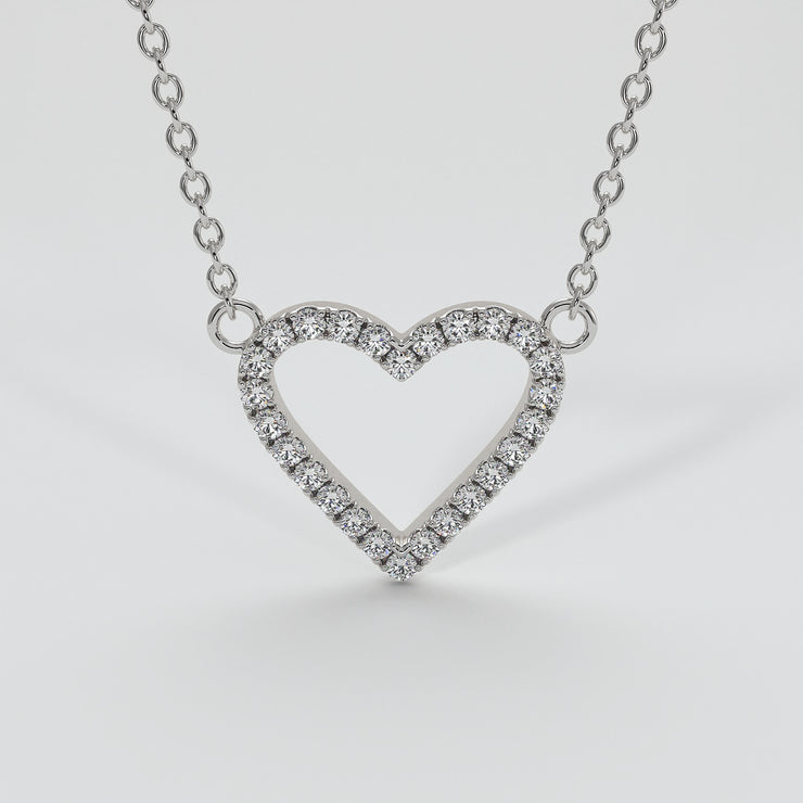 Diamond Heart Necklace