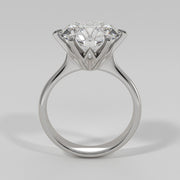 Fire Diamond Engagement Ring In White Gold Designed by FANCI Bespoke Fine Jewellery