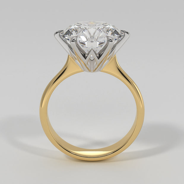 Fire Solitaire Engagement Ring - from £1495