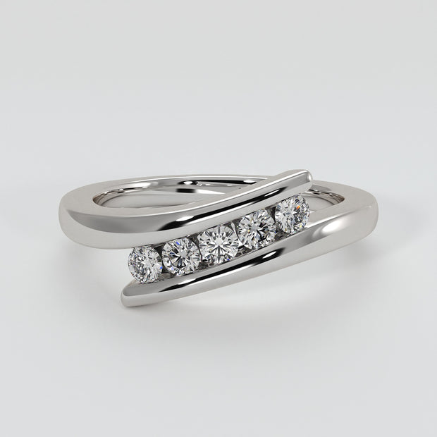 Five Diamond Engagement Ring - from £1495