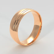 Gentleman's Offset Tramlines Ring