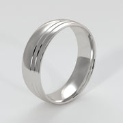 Gentleman's Offset Tramlines Ring