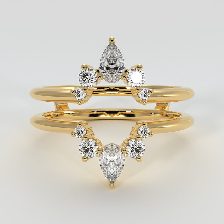 Yellow Gold Jacket Ring by FANCI Bespoke Fine Jewellery