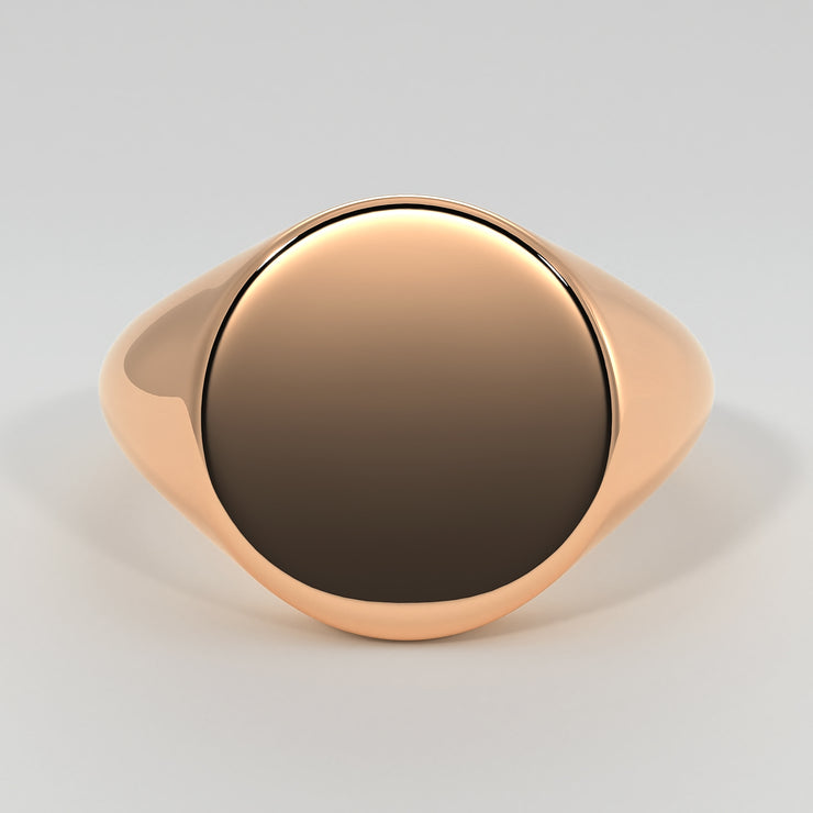 Gentleman's Large Oval Signet Ring