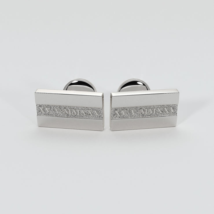 Personalised Roman Numerals Cufflinks