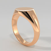 Rose Gold Small Signet Ring by FANCI Bespoke Fine Jewellery