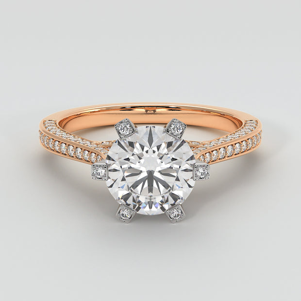 SHOWSTOPPER Engagement Ring With 131 Diamonds
