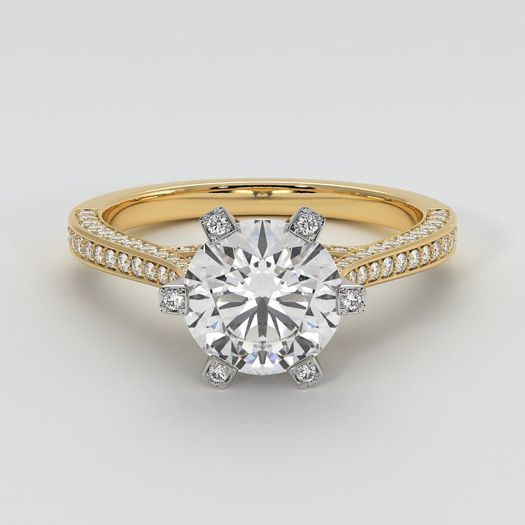 SHOWSTOPPER Engagement Ring With 131 Diamonds