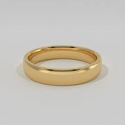 Soft Court Medium Width Wedding Band In Yellow Gold Designed by FANCI Bespoke Fine Jewellery