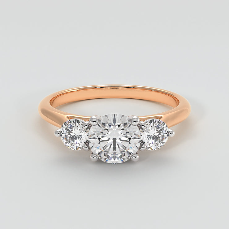 Trilogy Engagement Ring - from £1495