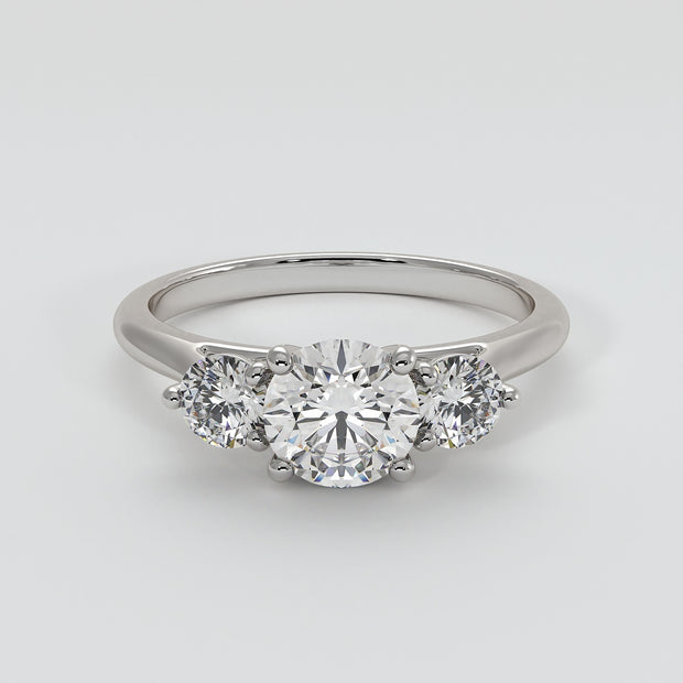 Trilogy Engagement Ring - from £1495