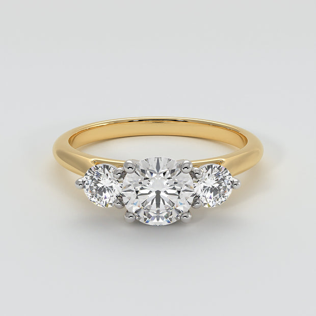 Trilogy Engagement Ring - from £1495