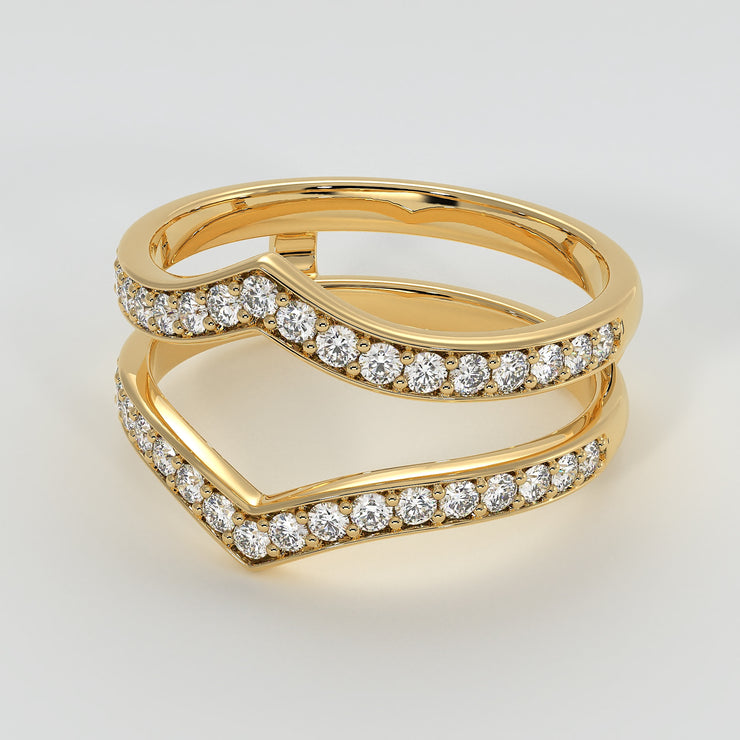 Yellow Gold Jacket Ring by FANCI Bespoke Fine Jewellery