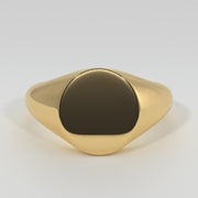 Yellow Gold Small Signet Ring by FANCI Bespoke Fine Jewellery